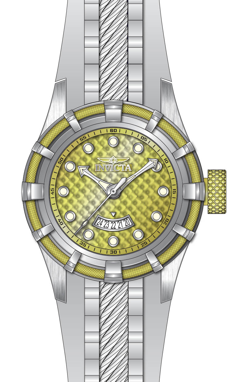 Band For Invicta Bolt  Men 50056