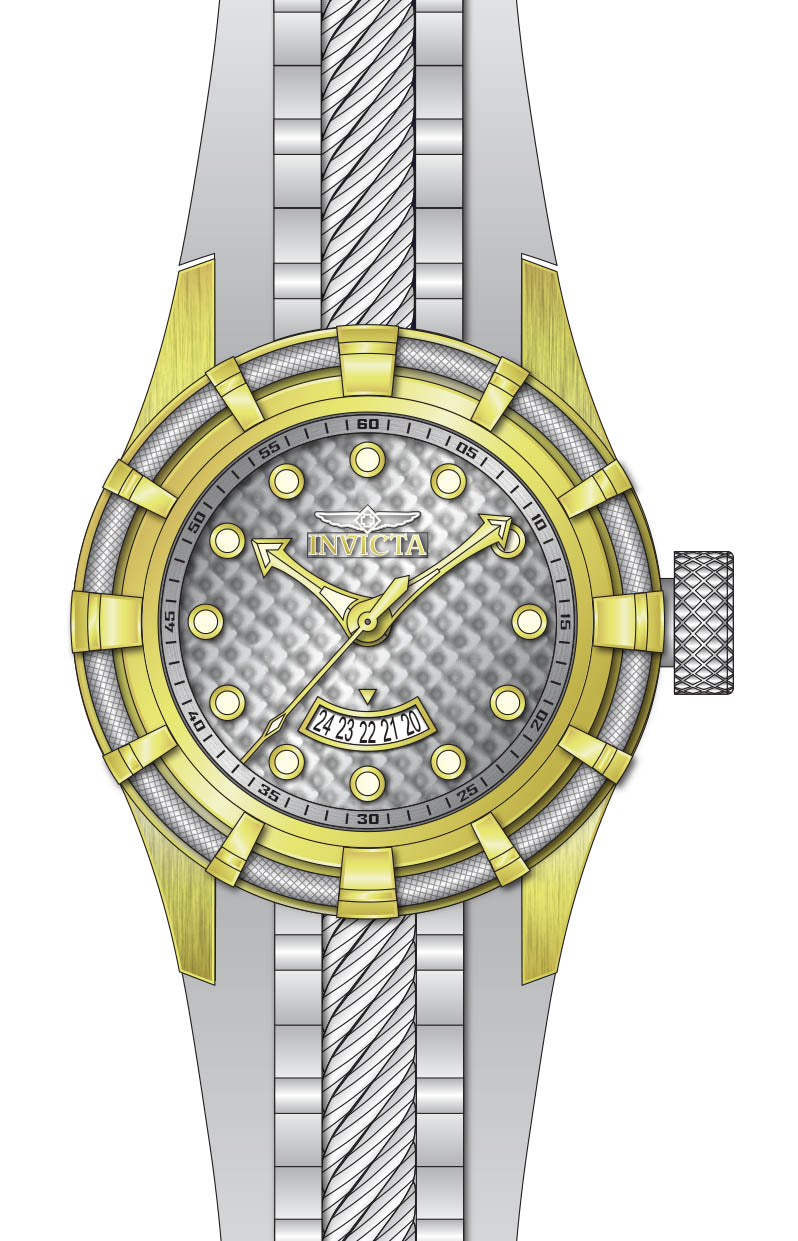 Band For Invicta Bolt  Men 50058