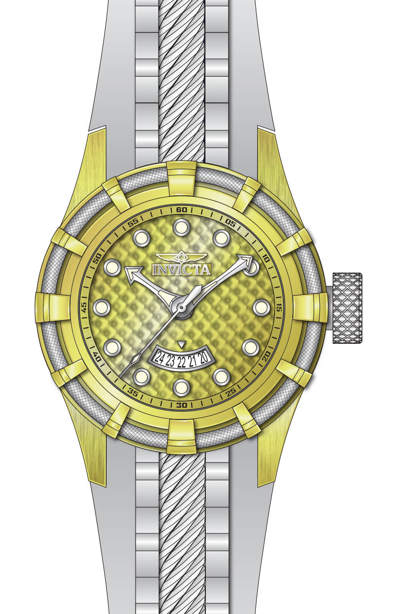 Band For Invicta Bolt  Men 50059