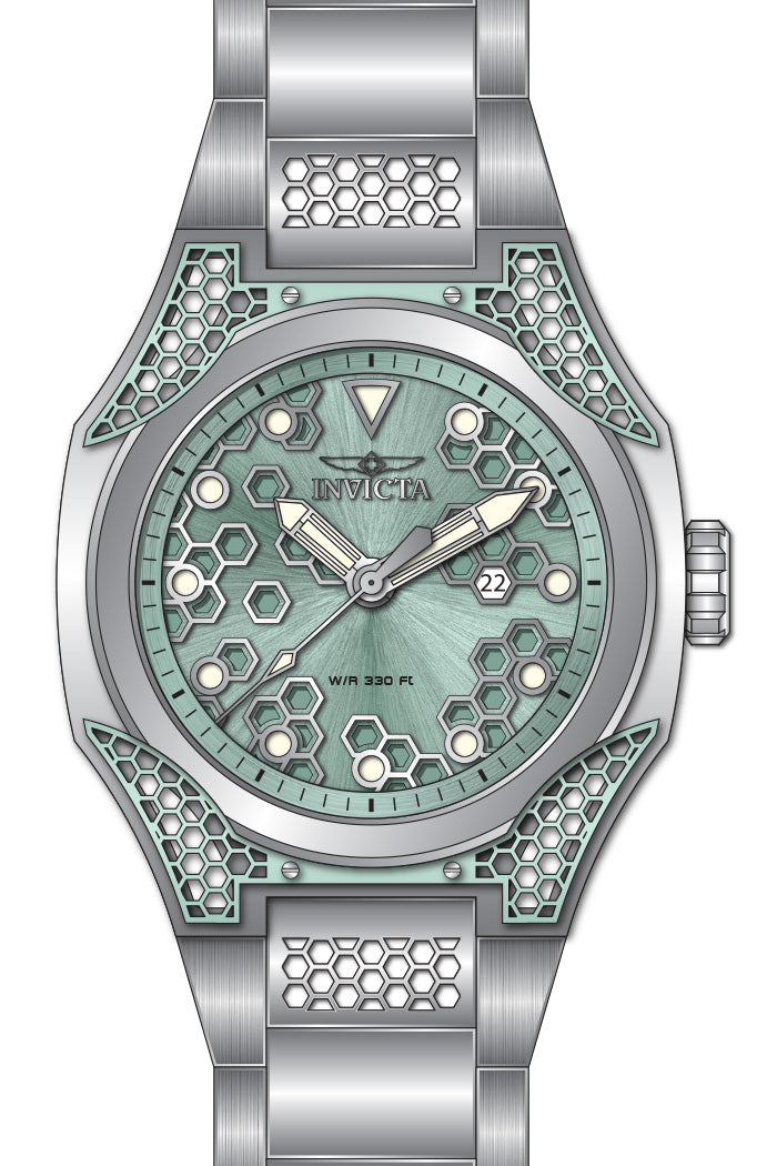 Band For Invicta Akula  Men 50067