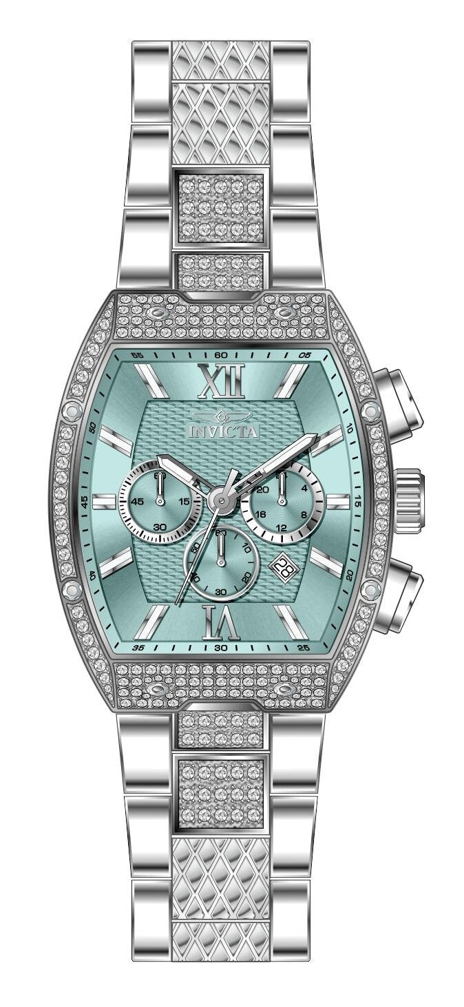 Band For Invicta Celestial  Men 50192