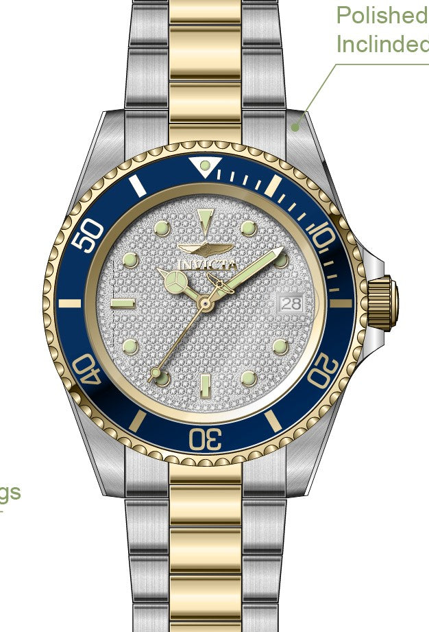 Parts For Invicta Pro Diver  Men 50279