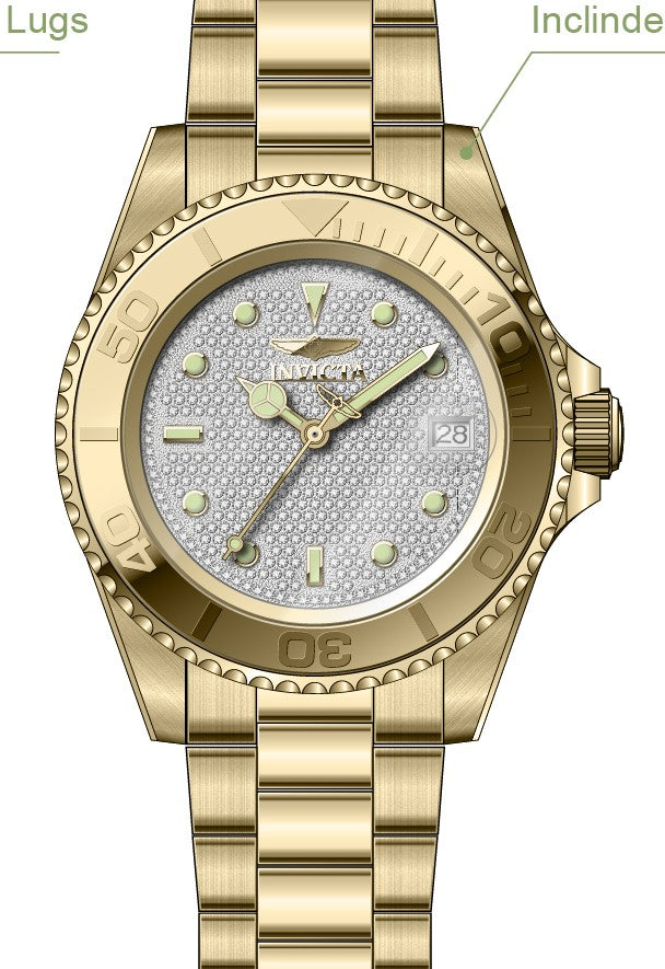 Parts For Invicta Pro Diver  Men 50280