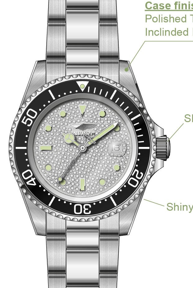 Band For Invicta Pro Diver  Men 50286