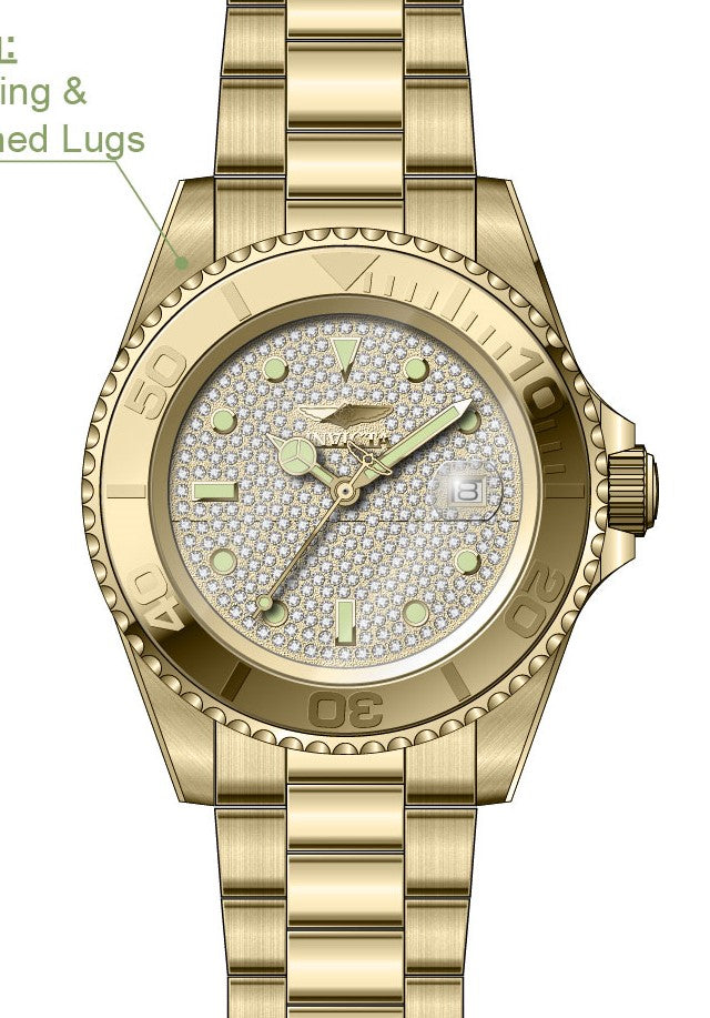 Parts For Invicta Pro Diver  Men 50288