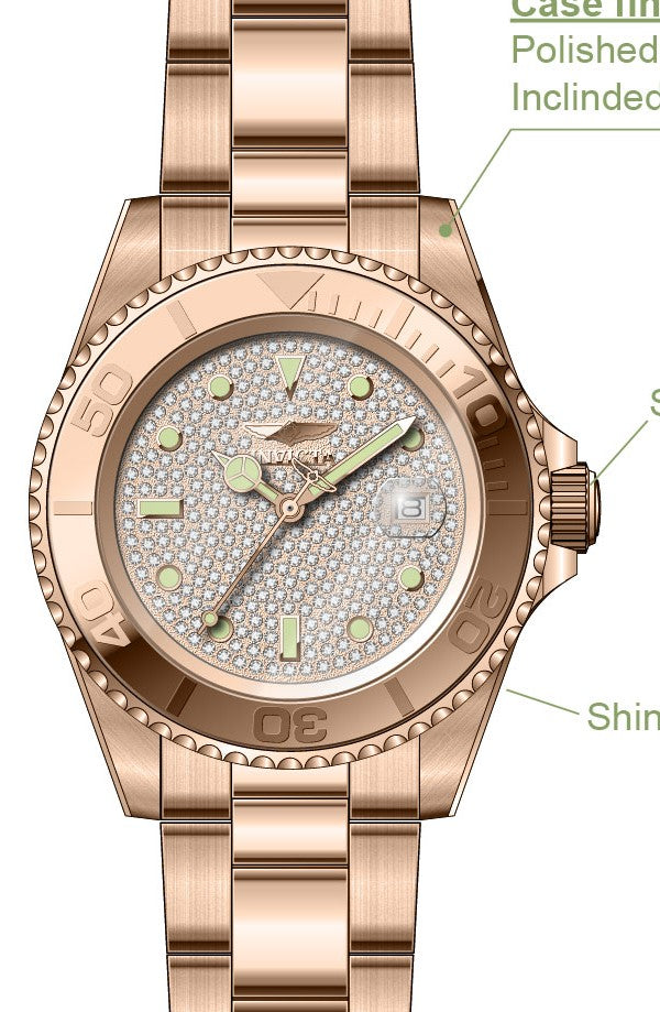 Band For Invicta Pro Diver  Men 50289