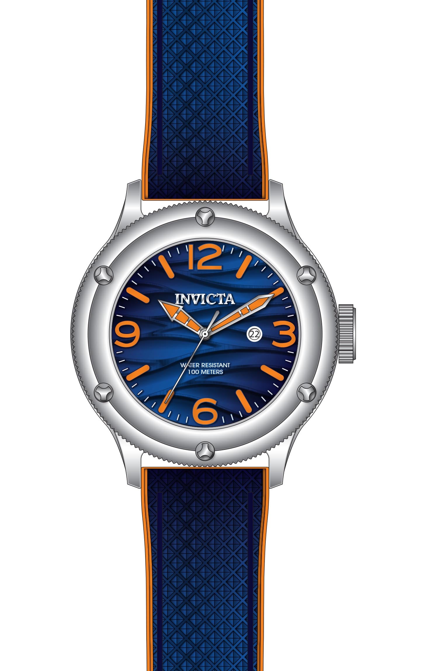 Band For Invicta Pro Diver  Men 50306