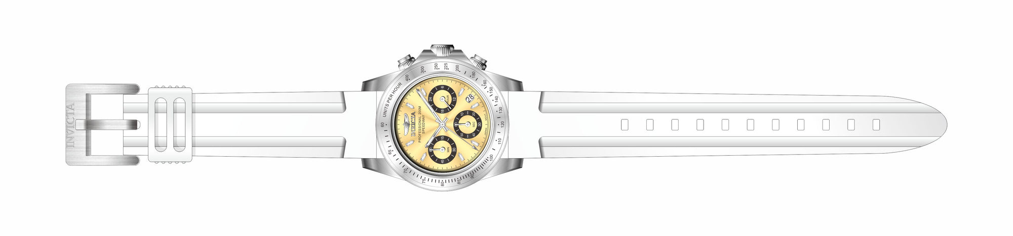 Band For Invicta Speedway  Men 50487