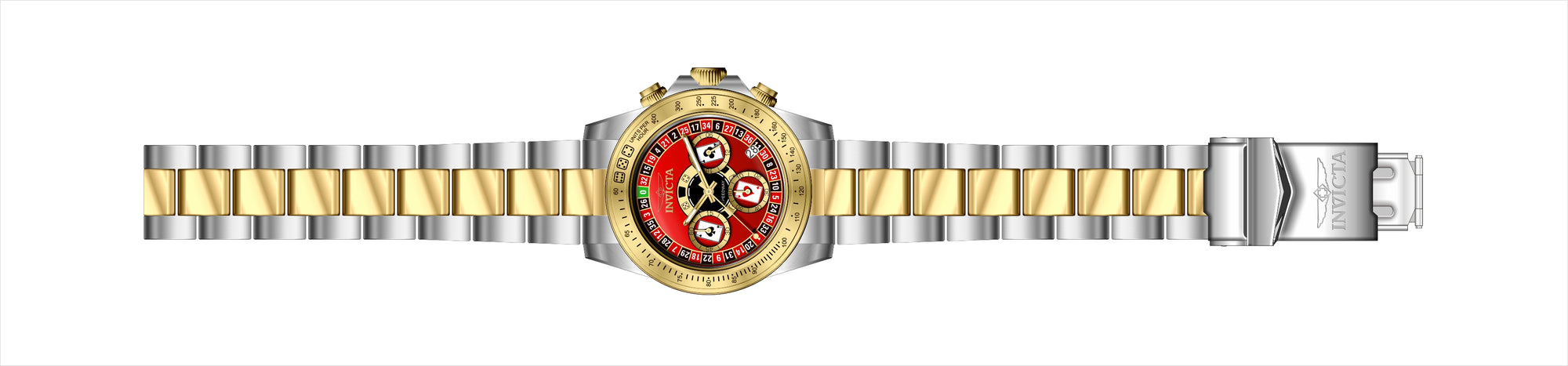 Band For Invicta Speedway Exclusive Men 50495