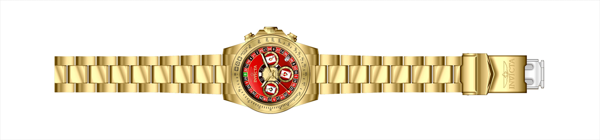 Band For Invicta Speedway Exclusive Men 50496