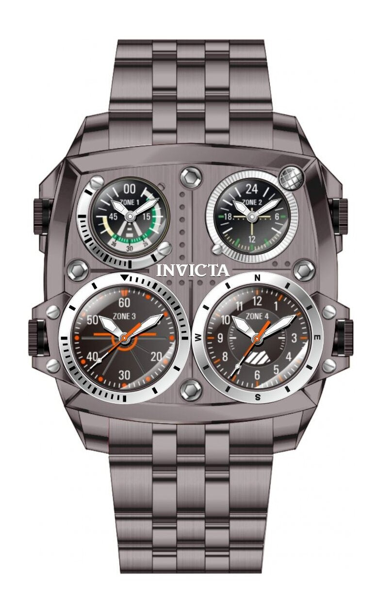 Band For Invicta Aviator Zulu Time Men 50660