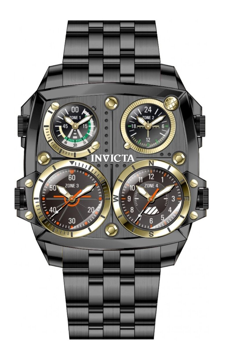 Band For Invicta Aviator Zulu Time Men 50661