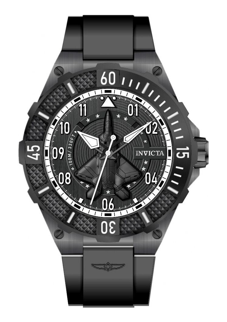 Band For Invicta Aviator  Men 50665