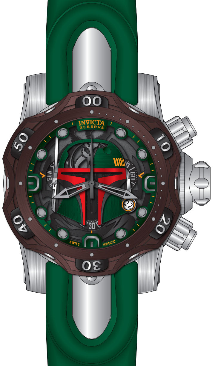 Band For Invicta Venom  Men 50725