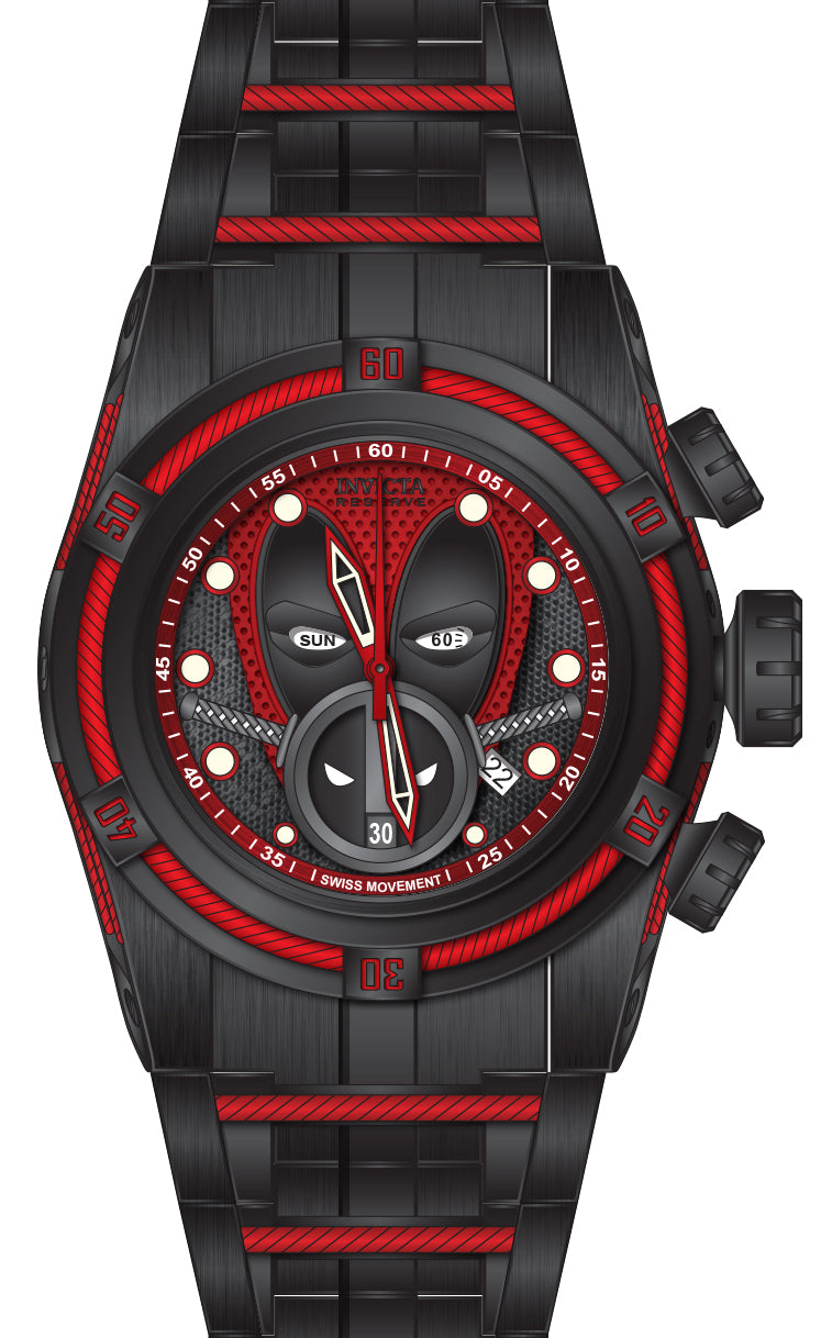Band For Invicta Reserve Bolt Zeus Men 50738