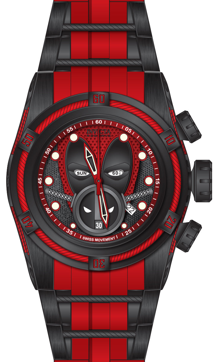 Band For Invicta Reserve Bolt Zeus Men 50739