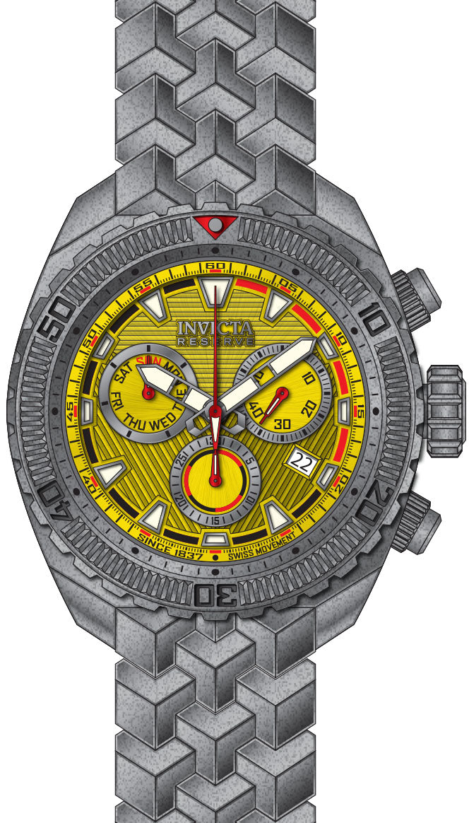 Parts For Invicta Reserve Ocean Warrior Men 50838
