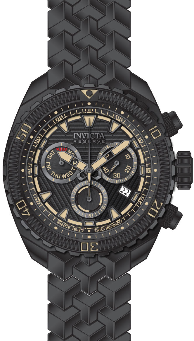 Parts For Invicta Reserve Ocean Warrior Men 50839