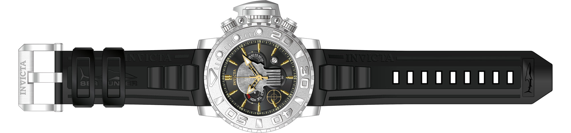 Parts For Invicta Sea Hunter  Men 50848