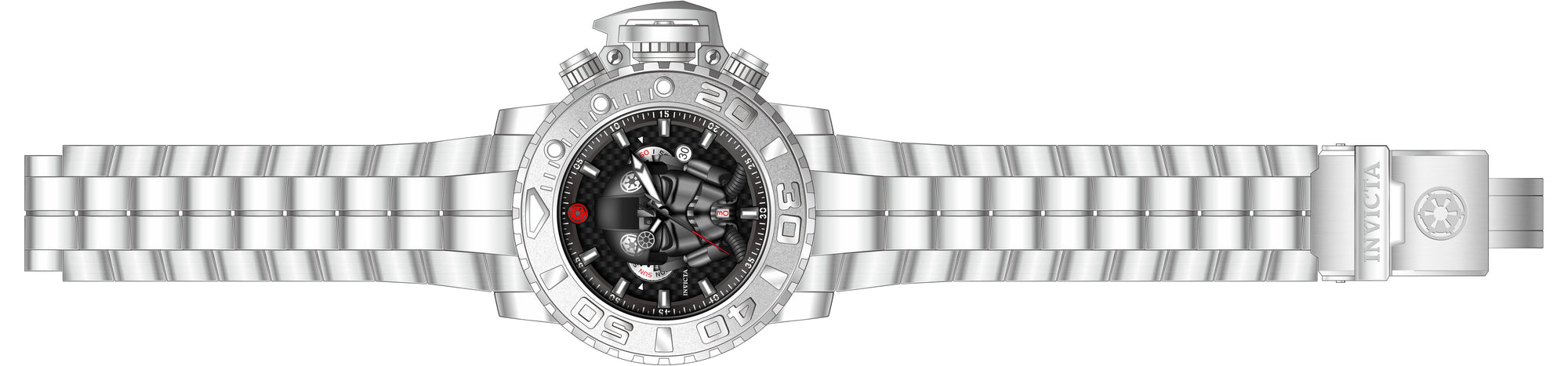Band For Invicta Sea Hunter  Men 50849