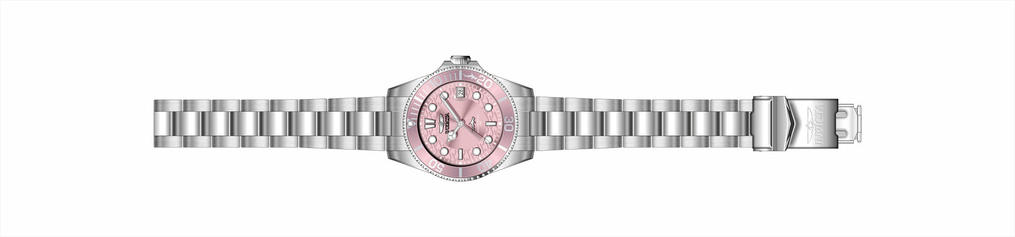 Band For Invicta Pro Diver  Lady 50916