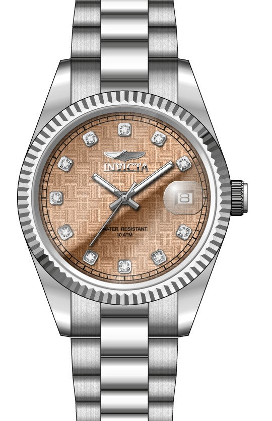 Band For Invicta Specialty  Lady 51038