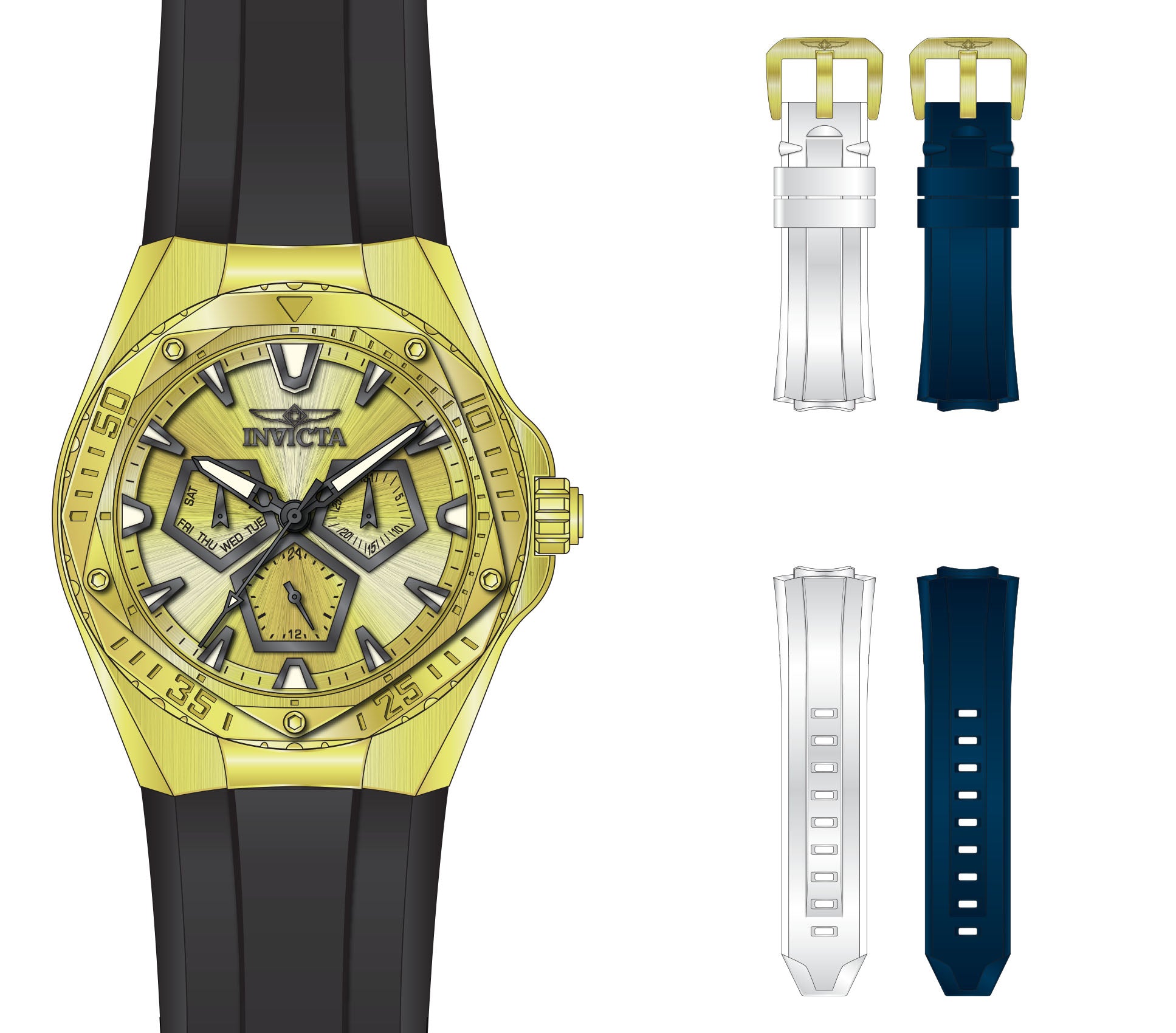 Parts For Invicta Speedway  Men 51131