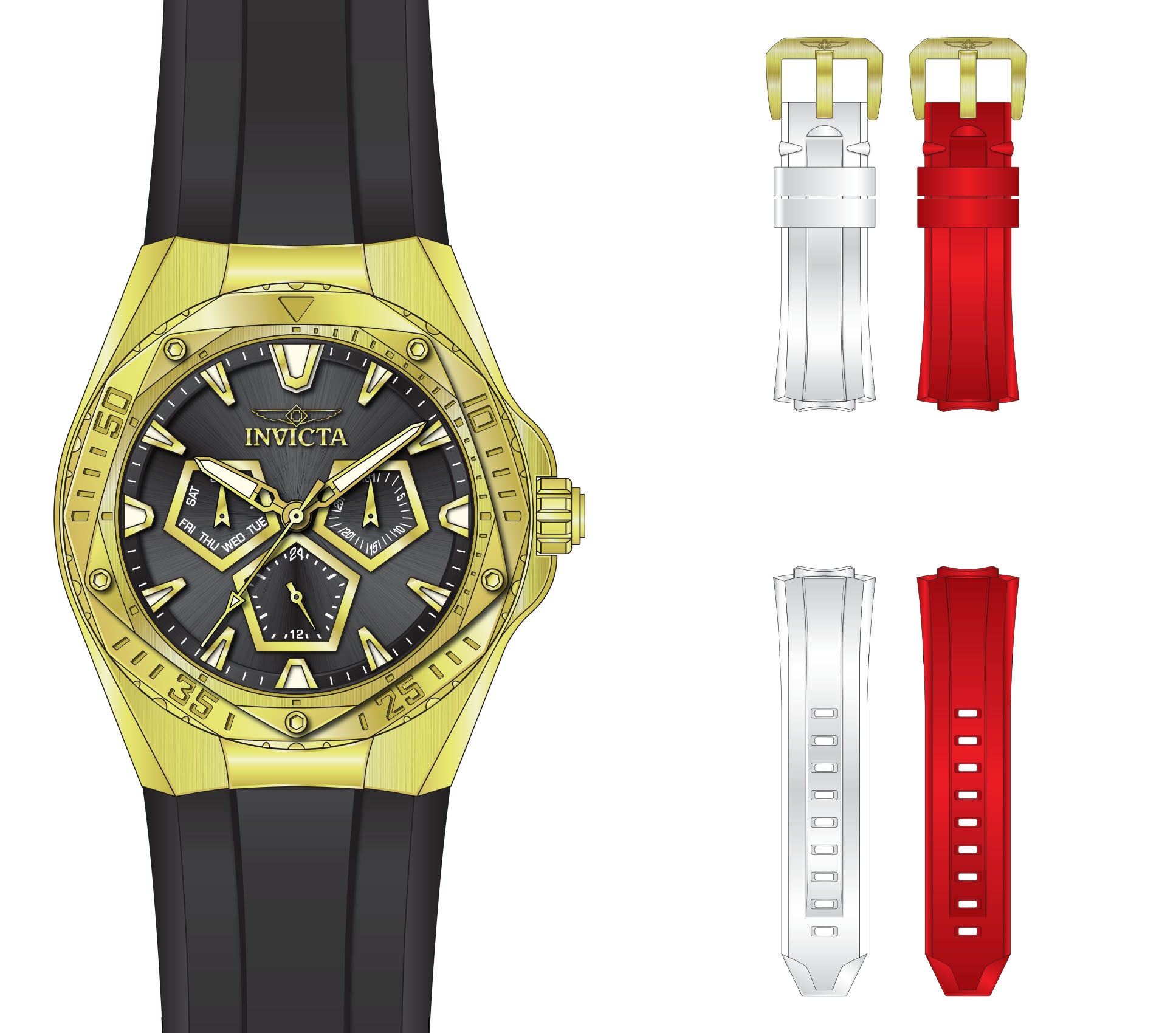 Parts For Invicta Speedway  Men 51132