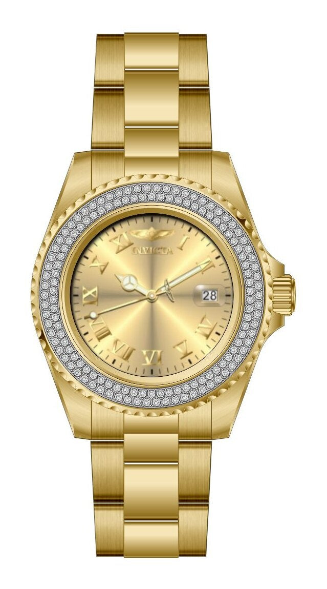 Band For Invicta Elite Diamond  Men 51152