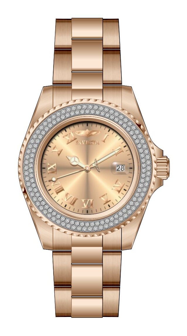 Band For Invicta Elite Diamond  Men 51153