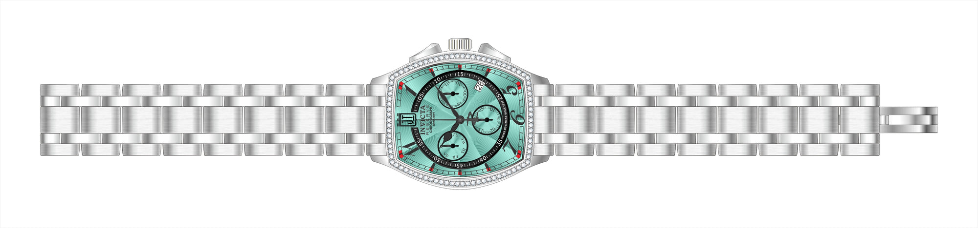 Band For Invicta JT  Men 51301