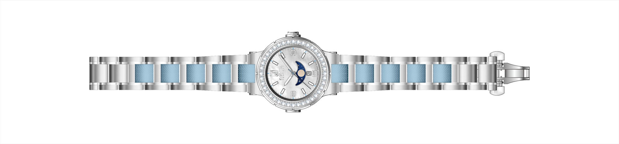 Band For Invicta JT  Lady 51350