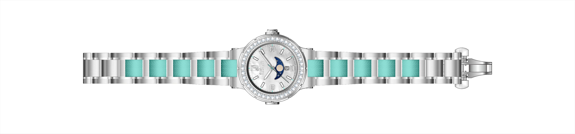 Band For Invicta JT  Lady 51351