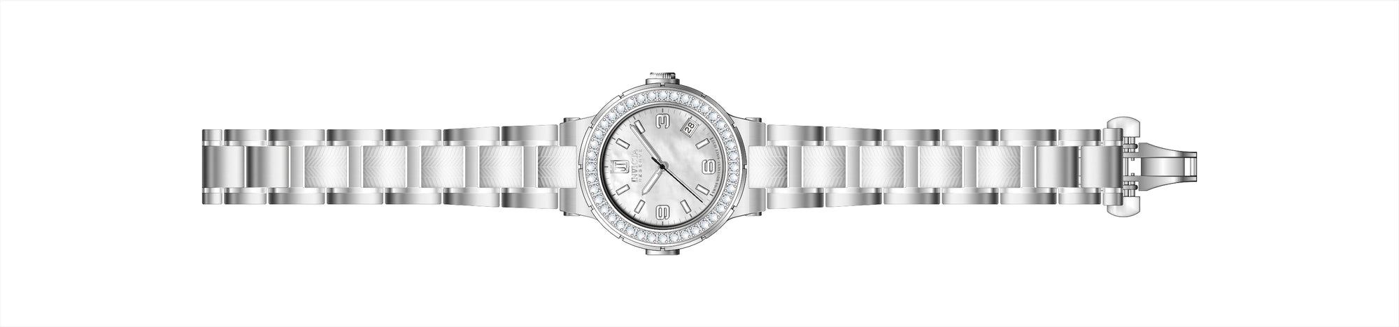 Band For Invicta JT  Lady 51352