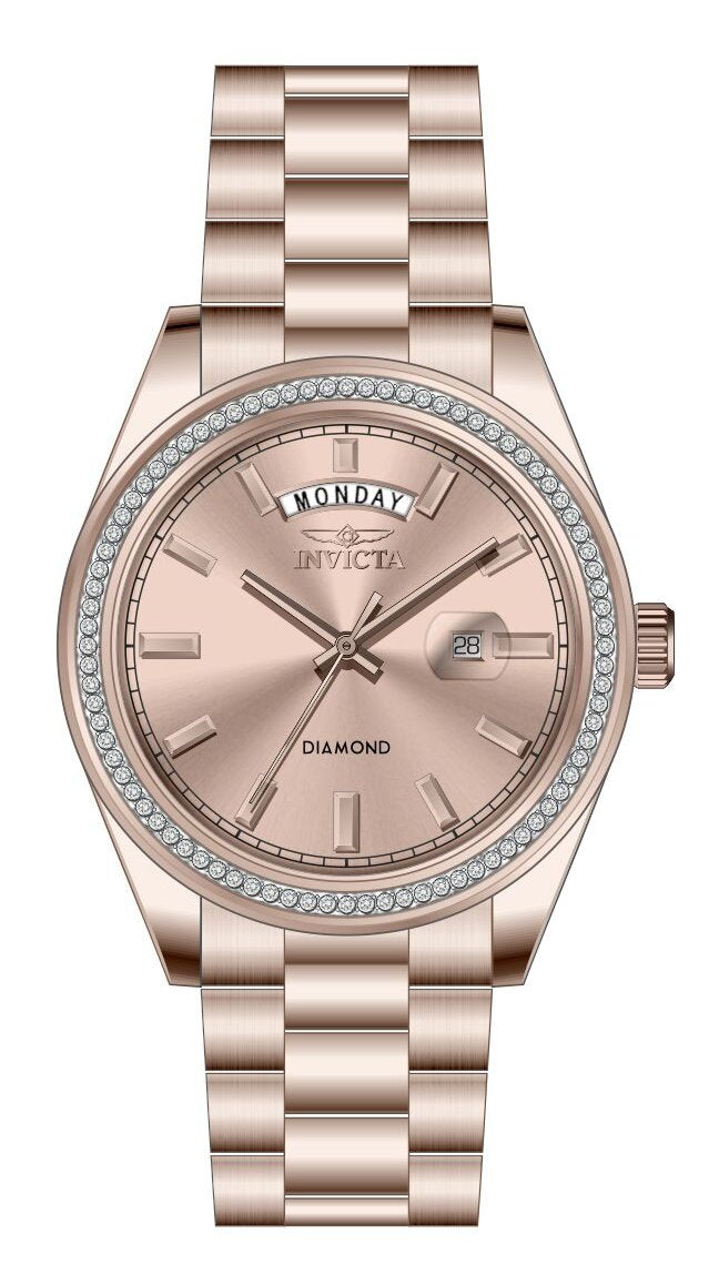 Band For Invicta Elite Diamond  Men 51367