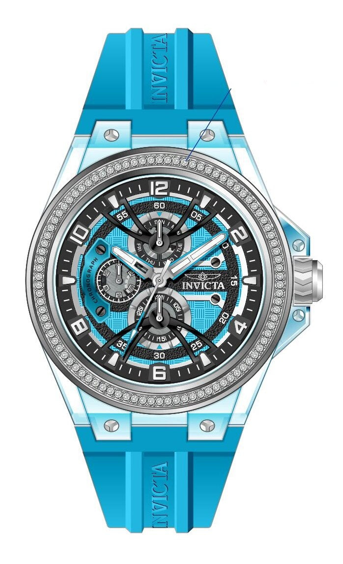 Band For Invicta Elite Diamond  Men 51667