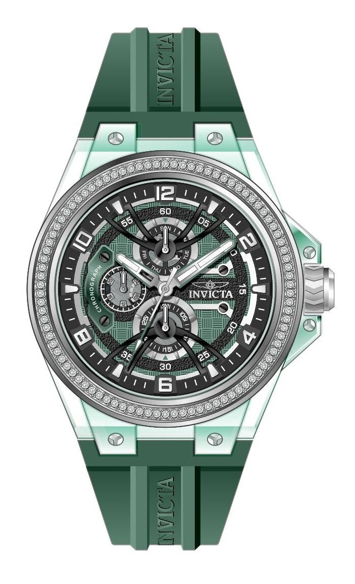 Band For Invicta Elite Diamond  Men 51668