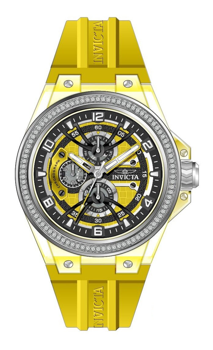 Band For Invicta Elite Diamond  Men 51671