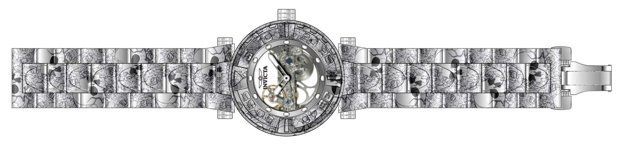 Band For Invicta Subaqua  Men 51782