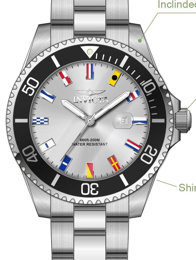 Band For Invicta Pro Diver  Men 51848