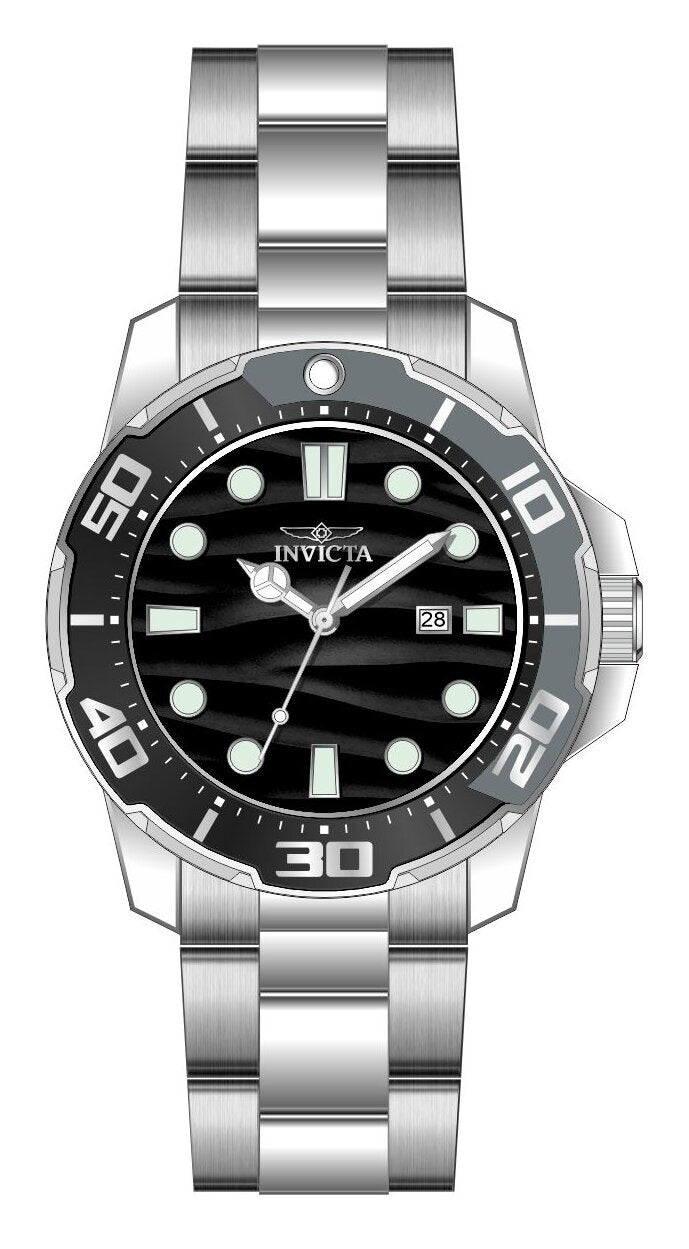 Band For Invicta Pro Diver  Men 52130