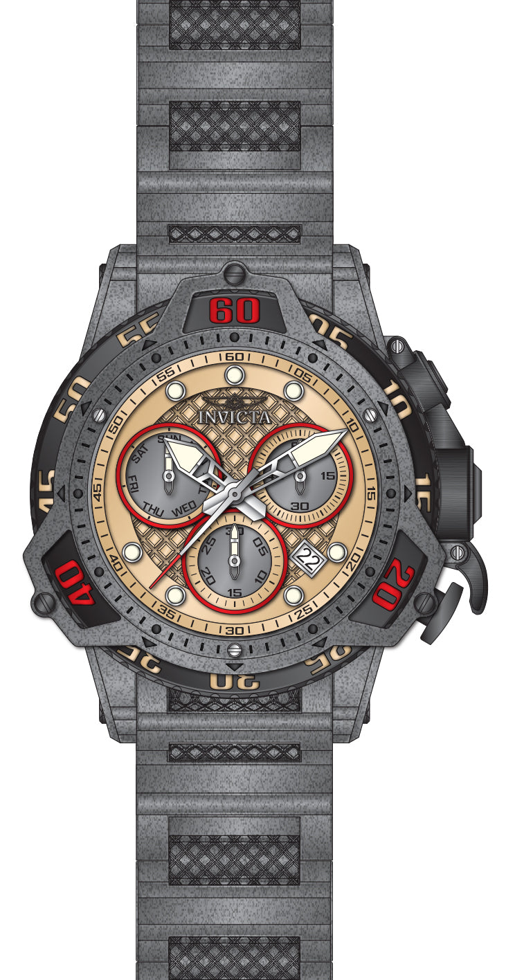 Parts For Invicta Pro Diver  Men 52309