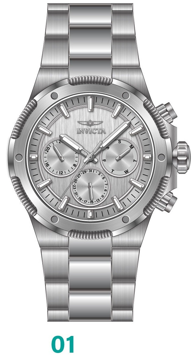 Band For Invicta Celestial  Men 52342