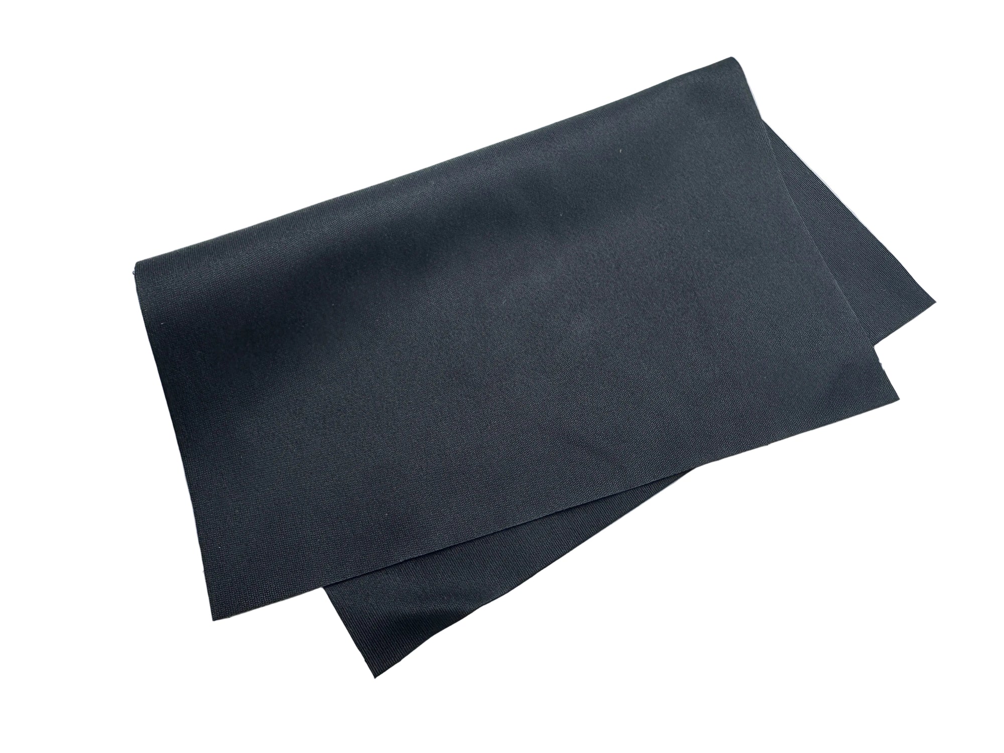 Black microfiber cleaning cloth