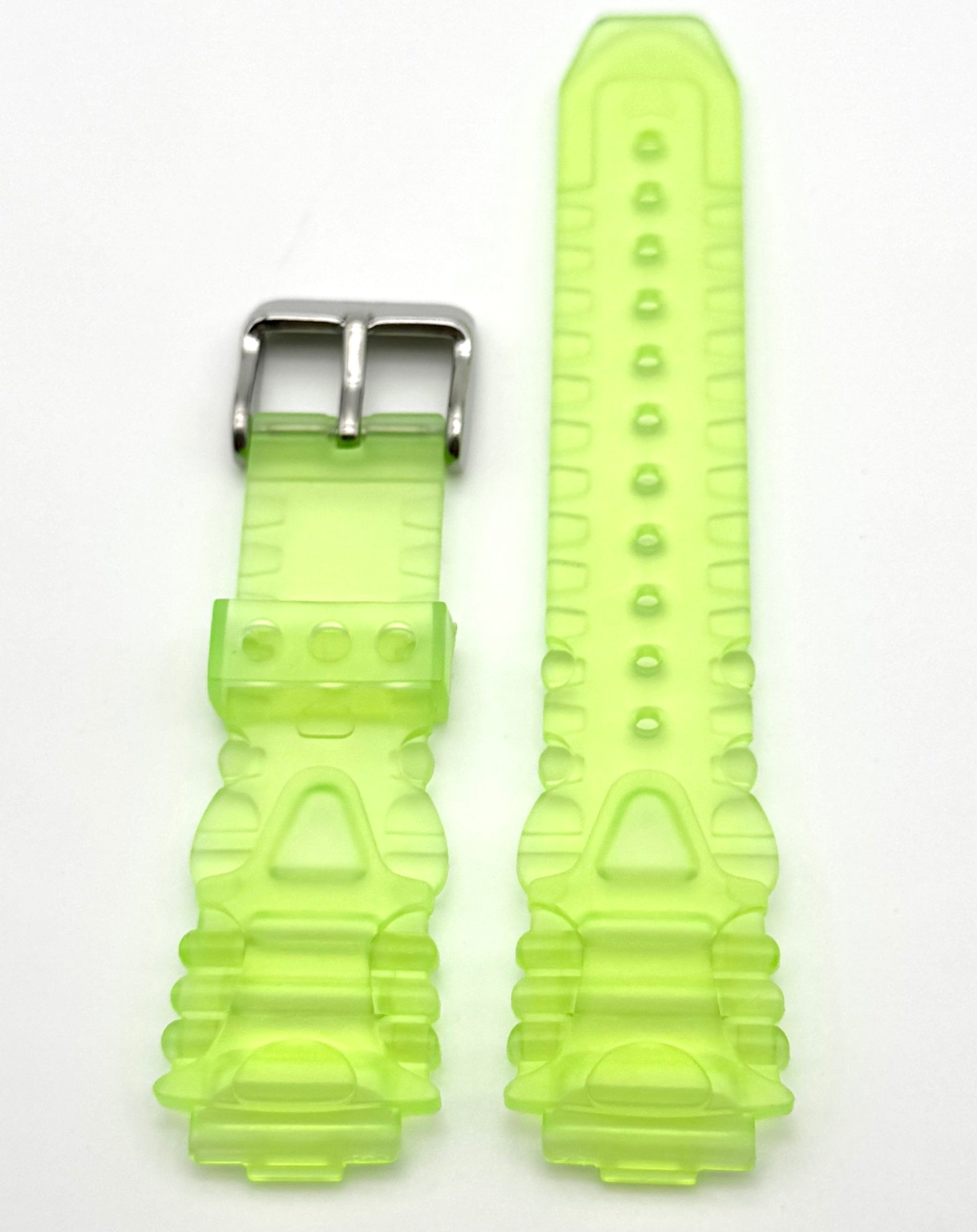 Band for TechnoDiamond/TechnoDiamond Sport DTMS14-9112 Transparent Green