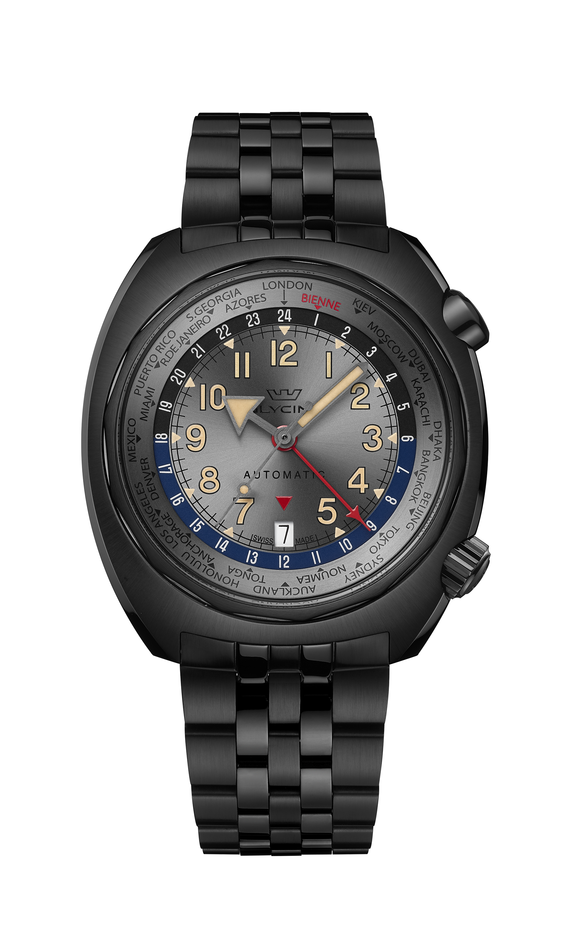 Parts for Glycine Airman SST 43 GMT Automatic GL0314