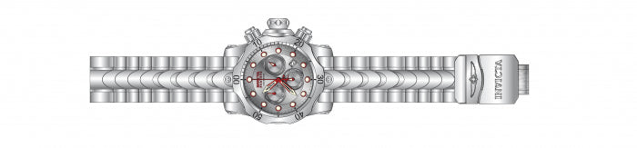 Band for Invicta Reserve 25060