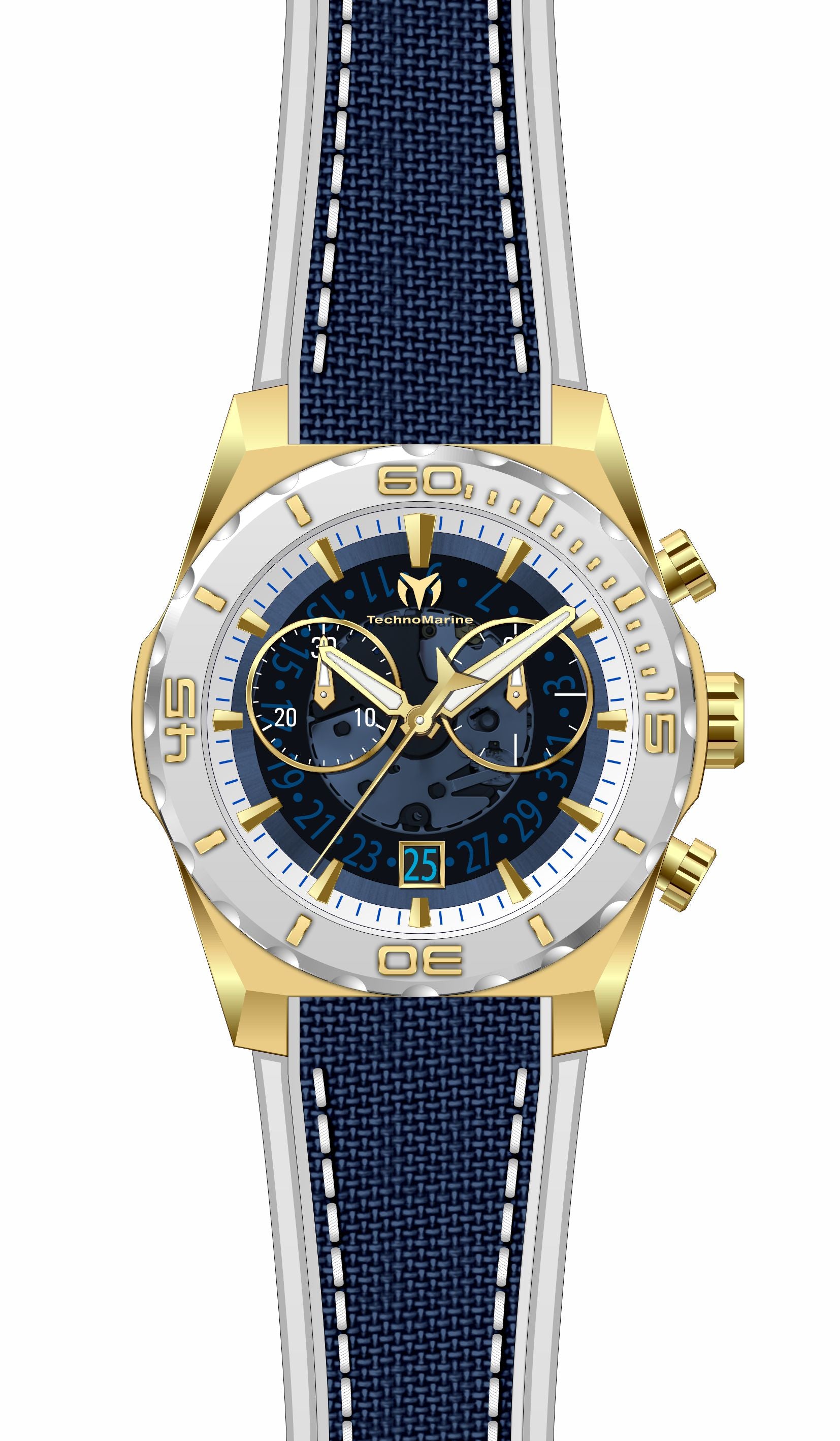 Band for Technomarine Reef Shark TM-519007