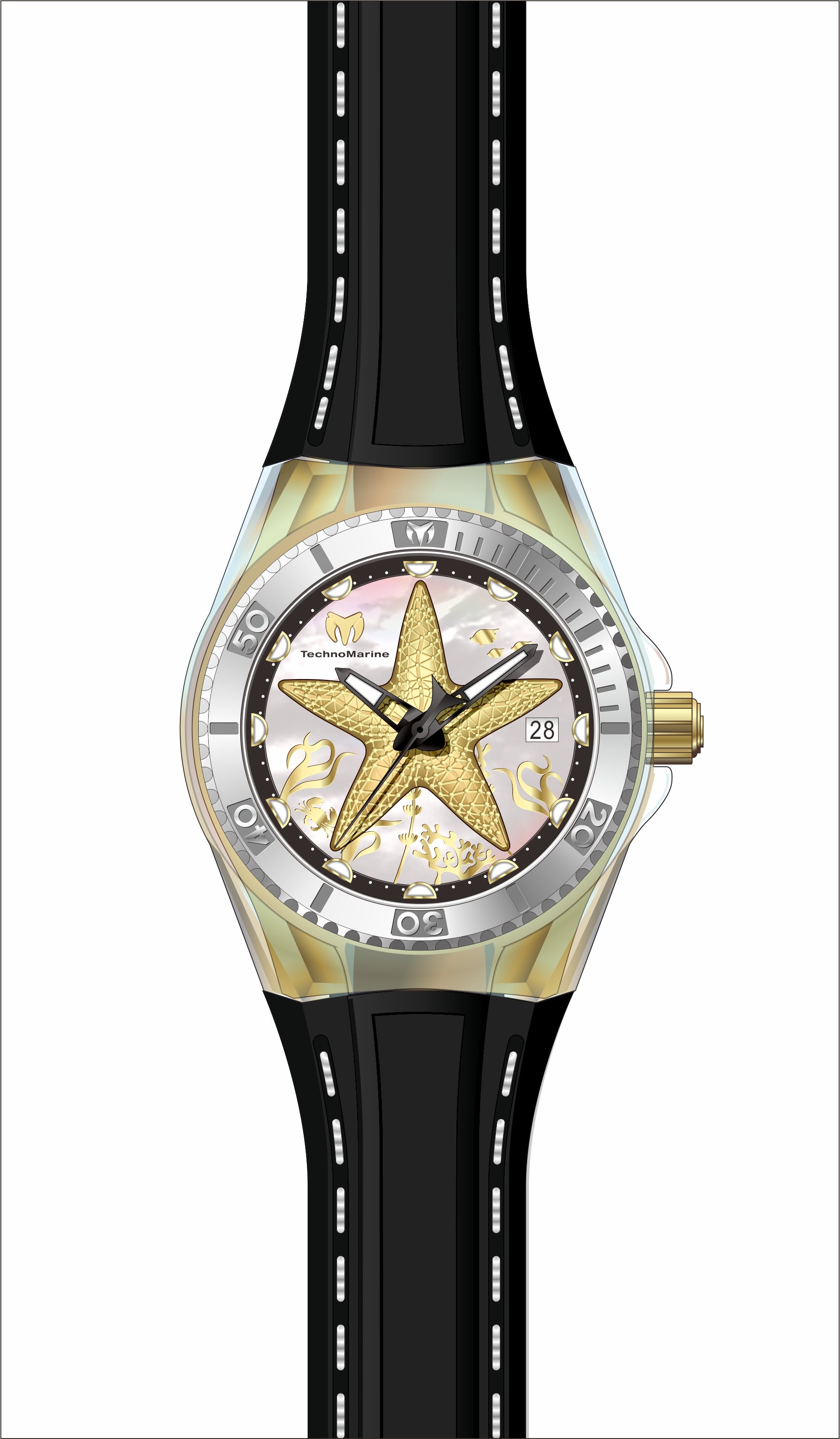 Band for Technomarine Cruise Dream TM-119004