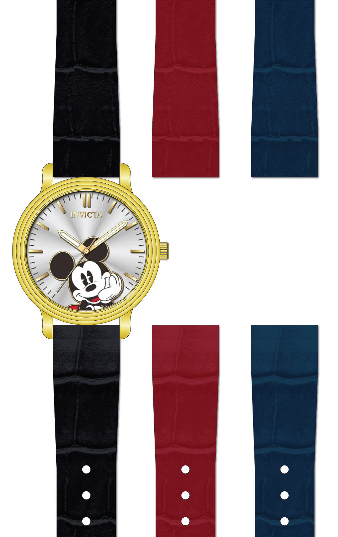 Band for Invicta Disney Limited Edition Unisex  30016